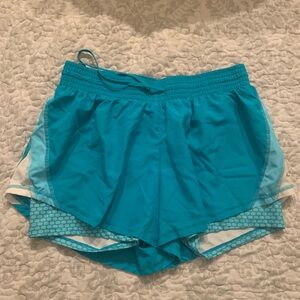 Champion Women's Teal Athletic Shorts